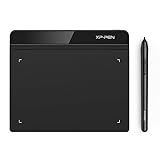 Xp-Pen G640 Tableta Gráfica De Dibujo 6 X 4 Pulgadas Para Juego Osu, Tableta Digital Con Lápiz Sin Batería Compatible Con Windows 10/8/7, Mac 10.10 Y Superior Y Chrome Os