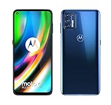 Motorola Moto G9 Plus - 6.81' Max Vision Fhd+, Qualcomm Snapdragon 730G, 64Mp Quad Camera System, 5000 Mah Batería Dual Sim, 4/128Gb, Android 10 - Color Azul