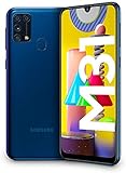 Samsung Galaxy M31 - Smartphone Dual Sim, Pantalla De 6.4' Samoled Fhd+, Cámara 64 Mp, 6 Gb Ram, 64 Gb Rom Ampliables, Batería 6000 Mah, Android, Versión Española, Color Azul