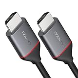 Ivanky Cable Hdmi 2 Metros, Hdmi Cable 18Gbps, Compatible Con 4K @ 60Hz, Hdcp 2.2/1.4, 1080P, Ethernet, Dolby Audio, Xbox Ps3/4, Blu-Ray, Xbox, Pc