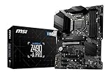 Msi Z490-A Pro - Placa Base Pro Series (10Th Gen Intel Core, Lga 1200 Socket, Ddr4, Doble Ranura M.2, Usb 3.2 Gen 2, 2.5G Lan, Dp/hdmi)