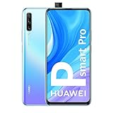 Huawei P Smart Pro - Smartphone Con Pantalla Ultra Fullview Fhd+ De 6.59' (6Gb De Ram + 128Gb De Rom, Triple Cámara Ia De 48Mp, 4000 Mah, Android 9) Color Breathing Crystal