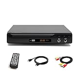 Reproductor De Dvd, Compact Dvd Player (Full Hd,hdmi, Usb,divx,mp3 Incluido Cable Hdmi& Av &control Remoto