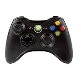 Microsoft - Mando Inalámbrico, Color Negro (Pc, Xbox 360)