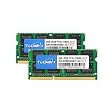 Tecmiyo 16Gb Kit (2X8Gb) Pc3L 12800S Sodimm Ddr3 / Ddr3L 1600Mhz Cl11 Pc3-12800 1.35V/1.5V 204Pin Non-Ecc Unbuffered Sodimm Memoria Ram Para Macbook Pro,imac,macbook Mini