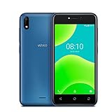 Wiko Y50 – Smartphone De 5” (Dual Sim, 16Gb De Rom Ampliables, Cámaras De 5Mp Con Flash Selfie, Quad-Core 1,3Ghz, 1Gb Ram, Modo Fácil De Uso) – Color Azul