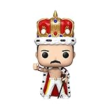 Funko- Pop Rocks: Freddie Mercury King Figura Coleccionable, Multicolor (50149)