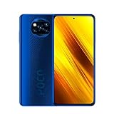 Xiaomi Poco X3 Smartphone,6Gb Ram 128Gb Rom Teléfono,6.67” Fhd Dotdisplay Qualcomm Snapdragon 732G Octa-Core Procesador Con Nfc Cámara Cuádruple (64Mp+13Mp+2Mp+2Mp) Versión Global(Azul)
