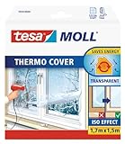 Tesa 05430-00000-01 05430-00000-01-Pelicula Para Ventanas Thermo Cover 1,7M X 1,5M, Standard, 1.7 M X 1.5 M