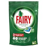 Fairy Original Todo En 1 Cápsulas De Lavavajillas - Pack De 60 Unidades