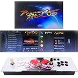 Tapdra Classic Arcade Video Game Machine, 2 Jugadores Pandora Box 6S Newest Home Arcade Console 2700 Juegos Todo En 1 (35 Juegos 3D), Admite 4 Jugadores