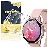 [6 Pack] Uniqueme Protector De Pantalla Para Samsung Galaxy Watch Active 2 40Mm, [Flexible] Película Transparente De Burbuja De Tpu Huella Digital Disponible Suave