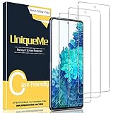 [3 Pack] Uniqueme Protector De Pantalla Para Samsung Galaxy S20 Fan Edition / S20 Fe 5G, Vidrio Templado [9H Dureza] Hd Film Cristal Templado