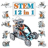Juguetes Stem Para Niños De 8 Años Kit De Robot Solar 12 En 1 Aprendizaje Educativo Ciencia Construcción De Juguetes Con Alicates Para Niños De 8-12 Años